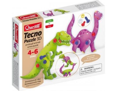Quercetti Tecno Puzzle 3D dinosauři