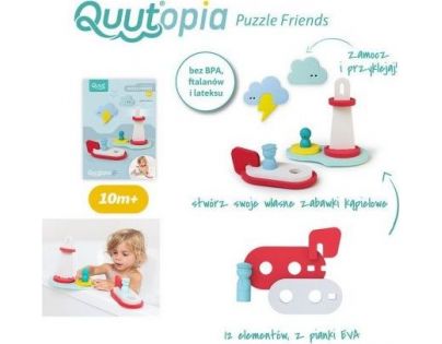 Quutopia Vodní záchranáři Puzzle do vody 3D