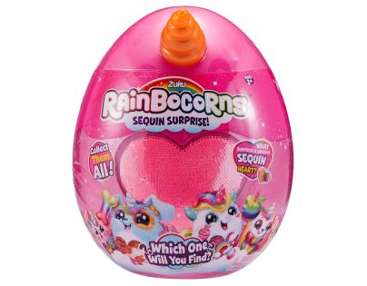 Rainbocorns plyšový jednorožec oranžový roh