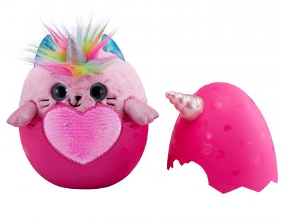 Rainbocorns plyšový jednorožec růžový roh