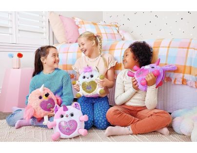 Rainbocorns Plyšový jednorožec s korunkou pejsek