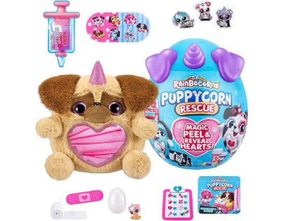 Zuru Rainbocorns S1 Nemocný pejsek fialový roh