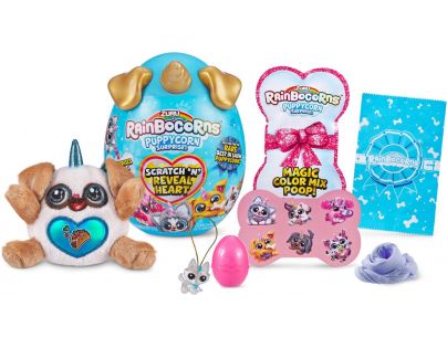 Zuru Rainbocorns S1 Pejsek žlutý zlatý roh