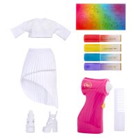 Rainbow High Air Brush panenka - fialové oči 4