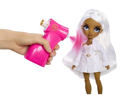 Rainbow High Air Brush panenka - šedé oči