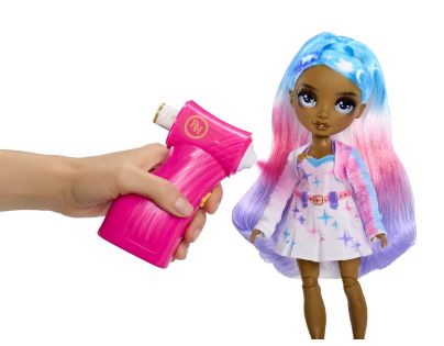 Rainbow High Air Brush panenka - šedé oči