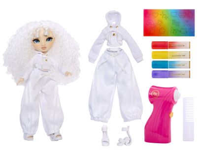 Rainbow High Air Brush panenka - zelené oči