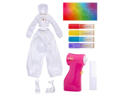 Rainbow High Air Brush panenka - zelené oči