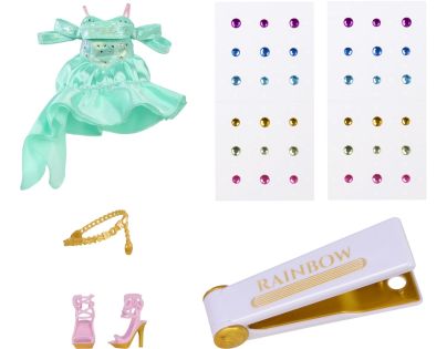 Rainbow High Be Dazzling Fashion panenka - Celine Turquoise (Teal)
