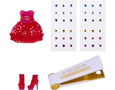 Rainbow High Be Dazzling Fashion panenka - Vivienne Rouge (Red)