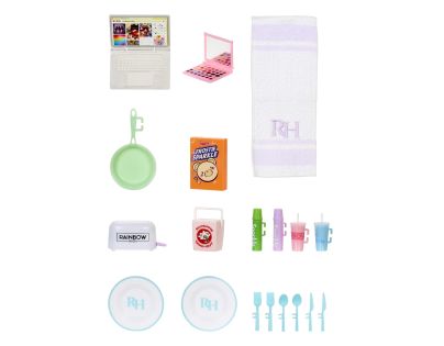 Rainbow High Color dům - Poškozený obal