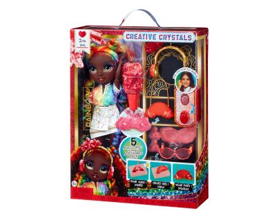Rainbow High Creative Crystals panenka Iris Bow