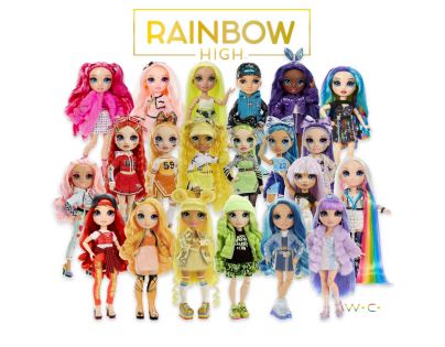 Rainbow High Fashion panenka Bella Parker