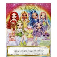 Rainbow High Fashion panenka se zvířátkem Ruby Anderson 4
