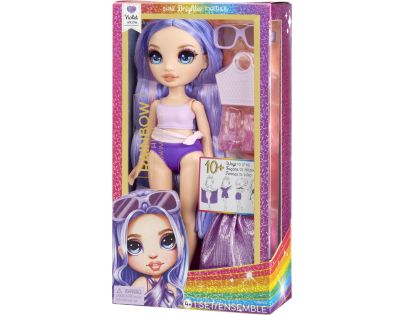 Rainbow High Fashion panenka v plavkách Violet Willow - Poškozený obal