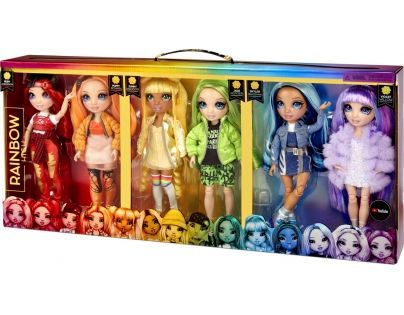 MGA Rainbow High Fashion panenky 6pack s1