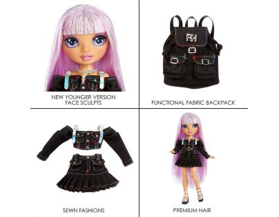 Rainbow High Junior Fashion panenka Avery Styles