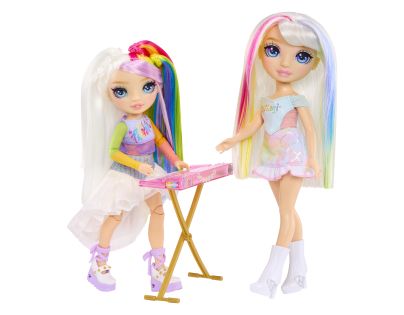 Rainbow High Junior Fashion panenka v rockové kapele - Amaya