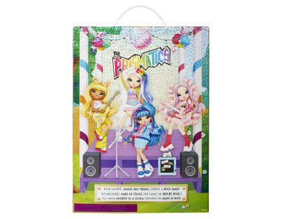 Rainbow High Junior Fashion panenka v rockové kapele - Amaya