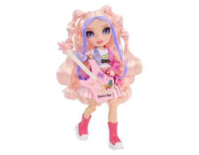 Rainbow High Junior Fashion panenka v rockové kapele - Bella