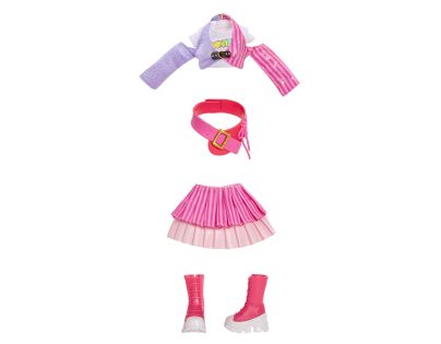 Rainbow High Junior Fashion panenka v rockové kapele - Bella