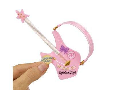 Rainbow High Junior Fashion panenka v rockové kapele - Bella