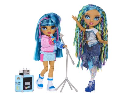 Rainbow High Junior Fashion panenka v rockové kapele - Skyler