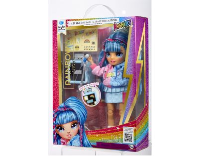 Rainbow High Junior Fashion panenka v rockové kapele - Skyler