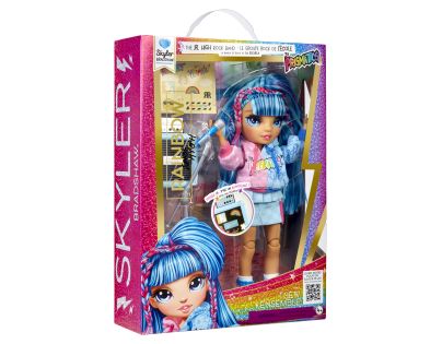 Rainbow High Junior Fashion panenka v rockové kapele - Skyler