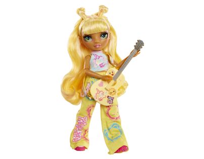 Rainbow High Junior Fashion panenka v rockové kapele - Sunny