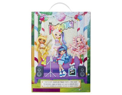 Rainbow High Junior Fashion panenka v rockové kapele - Sunny