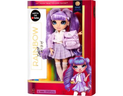 Rainbow High Junior Fashion panenka Violet Willow