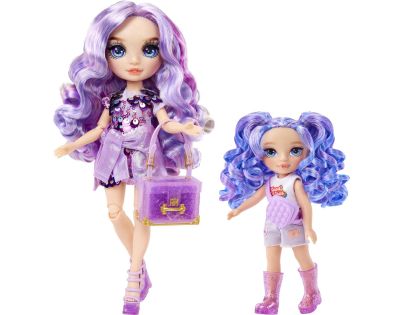 Rainbow High Malá sestřička Amethyst Willow - Poškozený obal
