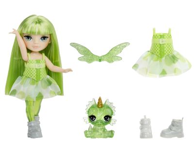 Rainbow High Malá sestřička víla - Emerald (Green)