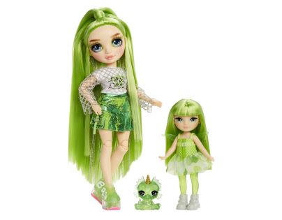 Rainbow High Malá sestřička víla - Emerald (Green)