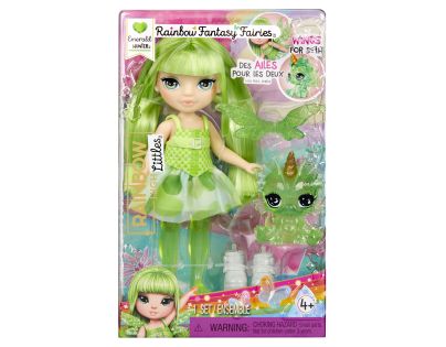 Rainbow High Malá sestřička víla - Emerald (Green)