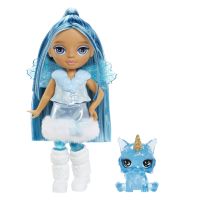 Rainbow High Malá sestřička víla - Sapphire (Blue)