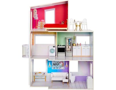 Mga Rainbow High Moderní dům - Poškozený obal