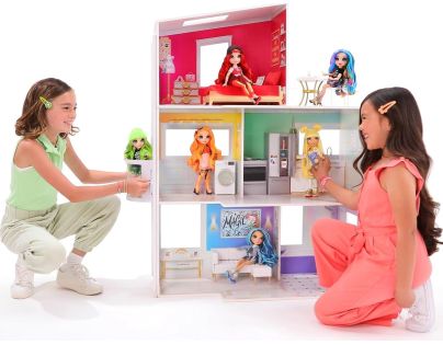 Mga Rainbow High Moderní dům - Poškozený obal