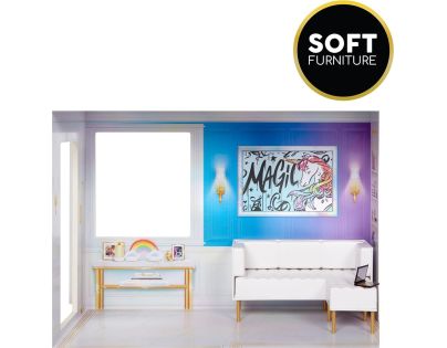 Mga Rainbow High Moderní dům - Poškozený obal