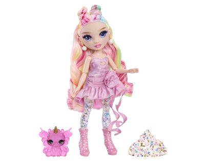 Rainbow High Panenka se slizem a třpytkami - Bella (pink) - Poškozený obal
