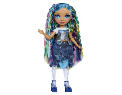 Rainbow High Panenka se slizem a třpytkami - Skyler (blue)