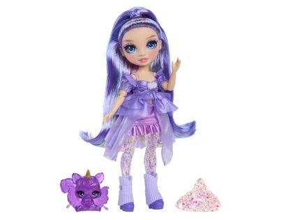 Rainbow High Panenka se slizem a třpytkami - Violet (purple)