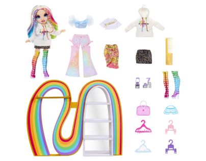 Rainbow High Šatník s panenkou