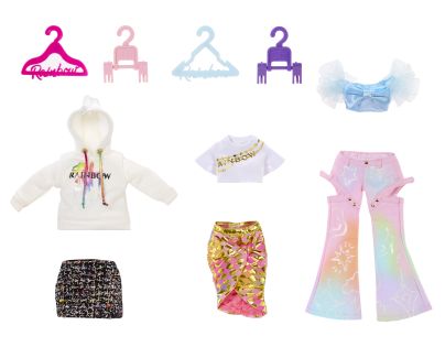 Rainbow High Šatník s panenkou