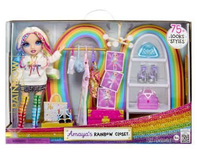 Rainbow High Šatník s panenkou