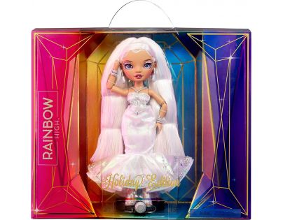 Rainbow High Sběratelská panenka Sváteční edice Roxie Grand