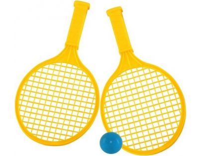 Toy Raketa plážová malá soft tenis barevný