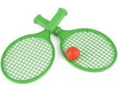 Toy Raketa plážová malá soft tenis barevný