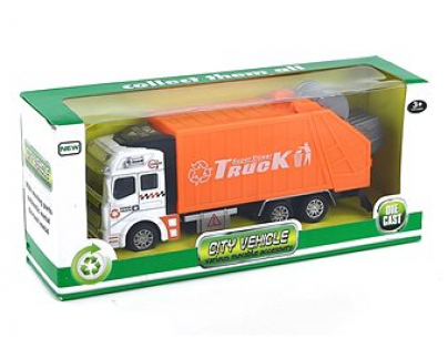 Rappa Auto popeláři kovové oranžové 1 : 24